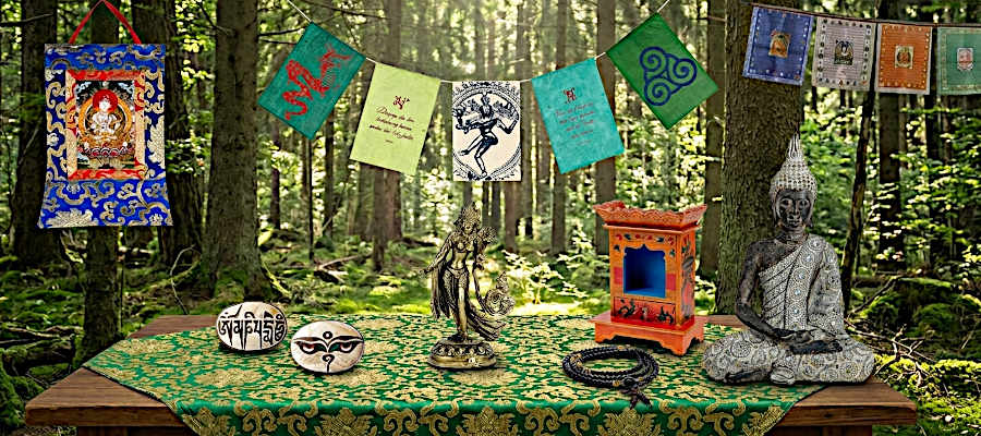 buddhistische Artikel und Deko