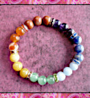 indische Armbänder Perlen Holz