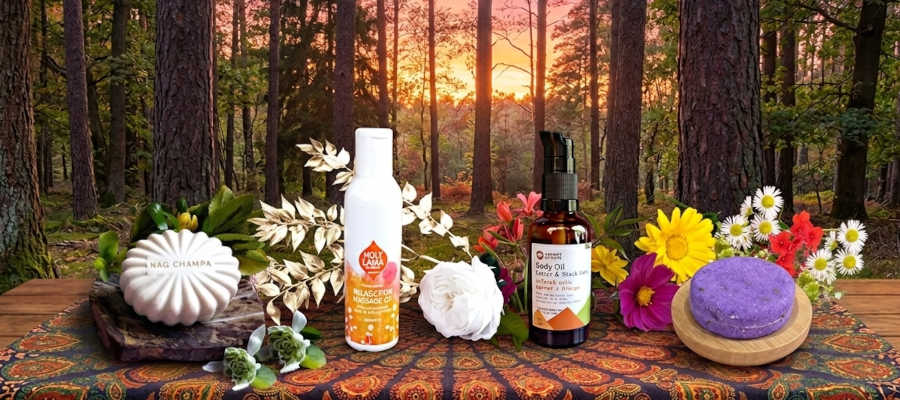 indische Seife Haarseife Massageoele