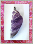 Preview: Amethyst  Engelsflügel Edelsteinanhänger
