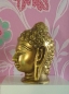 Preview: Buddha-Kopf Messing  seitlich