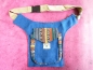 Preview: Hanftasche Bauchtasche blau Nepal
