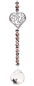 Preview: Herz Mobile Kristallkugel Suncatcher