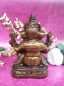 Preview: Ganesha Figur goldbraun Rückseite
