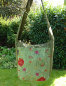 Preview: Indische Umhängetasche Shopper Grün