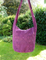 Preview: Indische Umhängetasche Shopper indische-umhaengetasche-shopper-extra-gross-himbeer-Rot