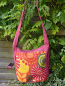 Preview: Indische Umhängetasche Shopper rot