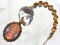 Preview: Laxmi Lakshmi indische Göttin Sonnenfänger Suncatcher mit Regenbogenkristall  56cm