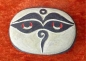 Preview: Manistein mit Buddhas Eyes ca. 8x6x1,3 cm