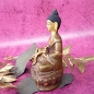 Preview: Buddha Buddhafigur Medizinbuddha  Kupfer vergoldet 8,5cm