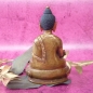 Preview: Buddha Buddhafigur Medizinbuddha  Kupfer vergoldet 8,5cm