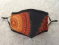 Mobile Preview: Mund-Nasen-Maske Behelfmaske Mandala Orange