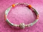 Preview: Buddhistisches Nepal Armband mit Manistein