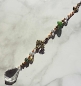 Preview: Nostalgischer Sonnenfänger Suncatcher Bronze mit Regenbogenkristallen 58cm