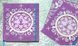 Preview: Notizbuch Tagebuch Loktapapier violett