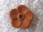 Mobile Preview: Kleiner Räucherstäbchenhalter Blume aus Ton