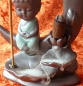 Preview: Rückfluss Weihrauchbrenner Buddha in Mondsichel mit Lotus
