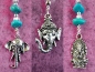 Preview: Spiritueller Suncatcher Ganesha Anhänger