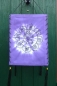 Mobile Preview: Lampenschirm Ganesha & die 8 buddhistischen Glückszeichen  violett