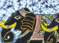 Mobile Preview: Indischer Wandbehang Batik fröhliche Elefanten Details
