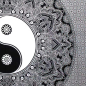 Preview: Yin Yang Tagesdecke