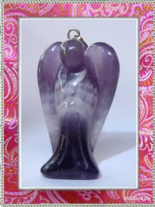 Amethyst  Engel Edelsteinanhänger