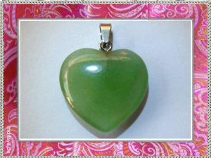 Aventurin Herz Edelsteinanhänger