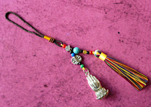 Preview: Buddhistischer Schutzanhänger Glücksbringer Ganesha