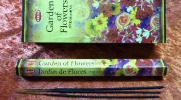 Garden Flowers / Gartenblumen Räucherstäbchen von HEM, 20g
