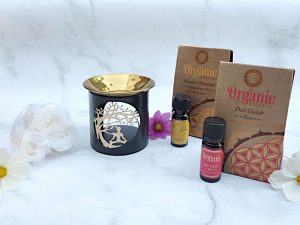 Preview: Bio Duft Geschenk Set Rose & Sandelholz
