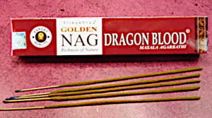 Vijayshree Golden Nag Dragon Blood Drachenblut Räucherstäbchen   15g