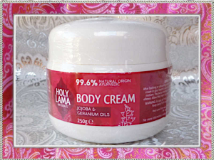 Body Cream  Körpercreme  von Holy Lama Naturals, 250g
