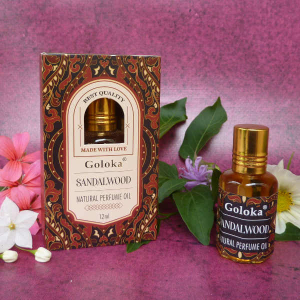 Goloka Sandalwood  Sandelholz  natürlich indisch Parfümöl