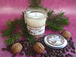Preview: Duftkerze  Kaffee Walnuss