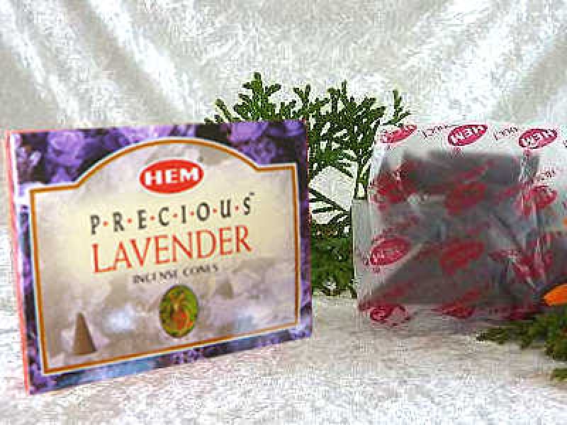 Lavendel Lavender Räucherkegel  HEM 10 Stck