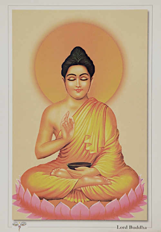 Postkarte Lord Buddha