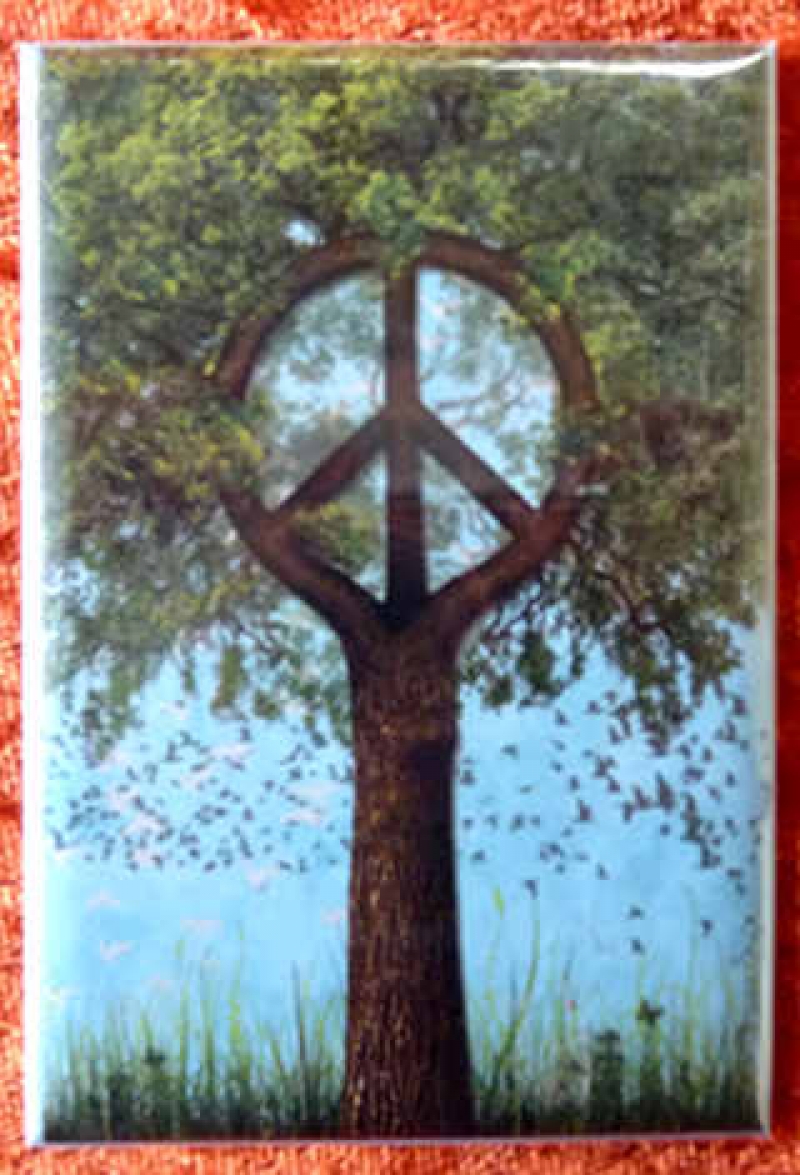Magnet Peace Baum