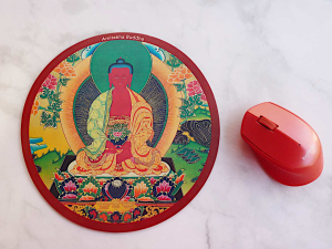 Mousepad Mauspad Buddha Amitabha