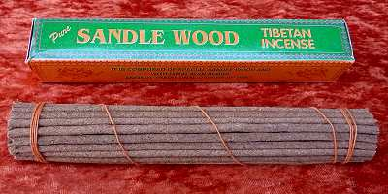 Pure Sandelwood Incense tibetische Räucherstäbchen