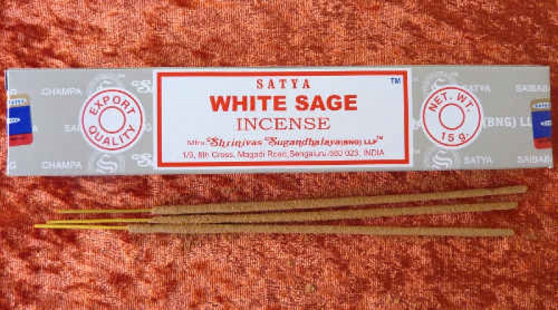 Satya White Sage, Weisser Salbei Räucherstäbchen 15g
