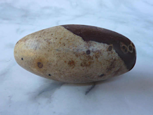 Shiva Lingam heiliger Stein Indien