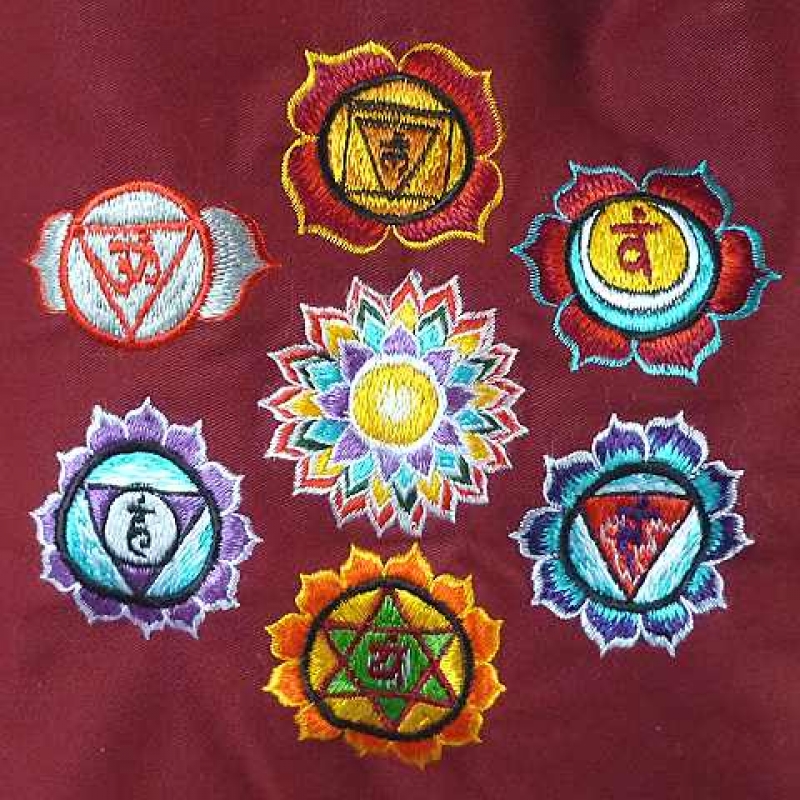 Preview: Umhängetasche Chakra Detailansicht