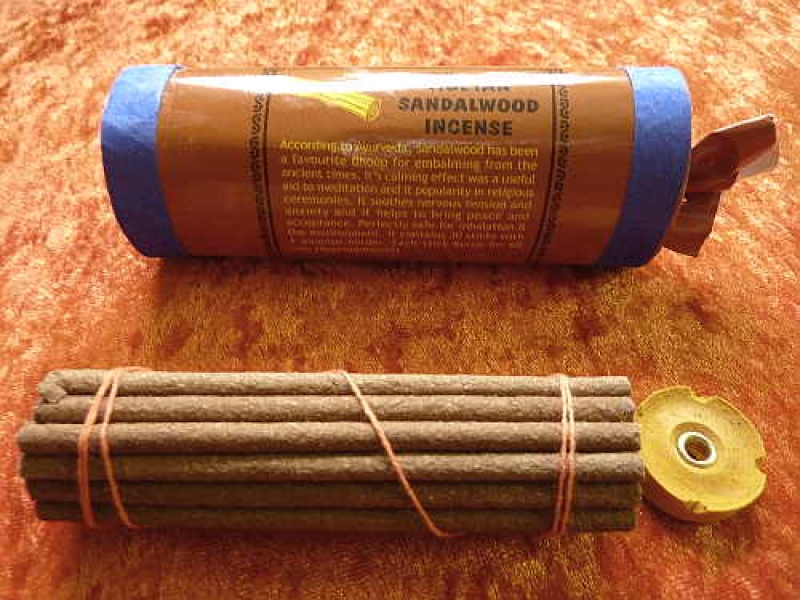 Tibetische Räucherstäbchen Sandalwood Sandelholz