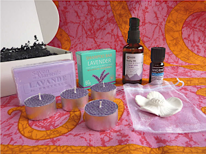 Lavendel-Wellness & Duft Geschenk Set