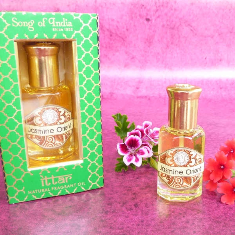 Ayurvedisches Ittar Attar Duftöl Jasmin Orient mit Roll-ON  10ml