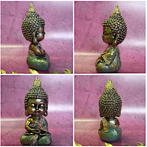 Niedlicher meditierender Baby Buddha