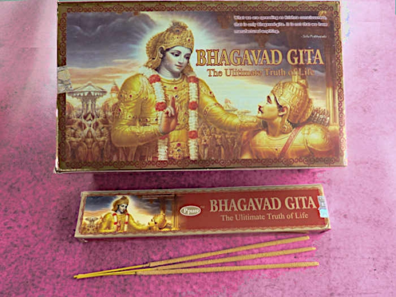 Bhagavad Gita indische Räucherstäbchen Masala