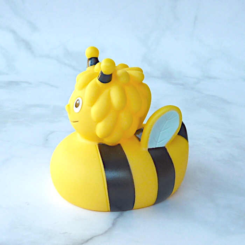 Biene Maja Badeente Gummiente Quietscheente Badespielzeug