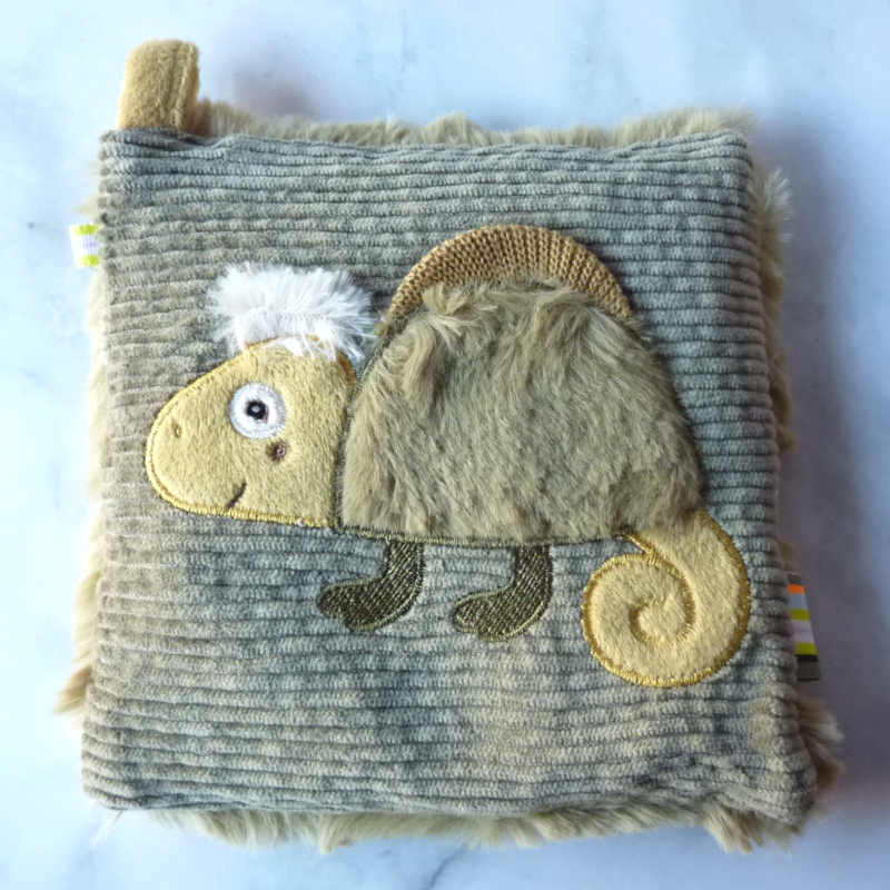 Chamäleon Kirschkernkissen Wärme oder Kälte, für Babys