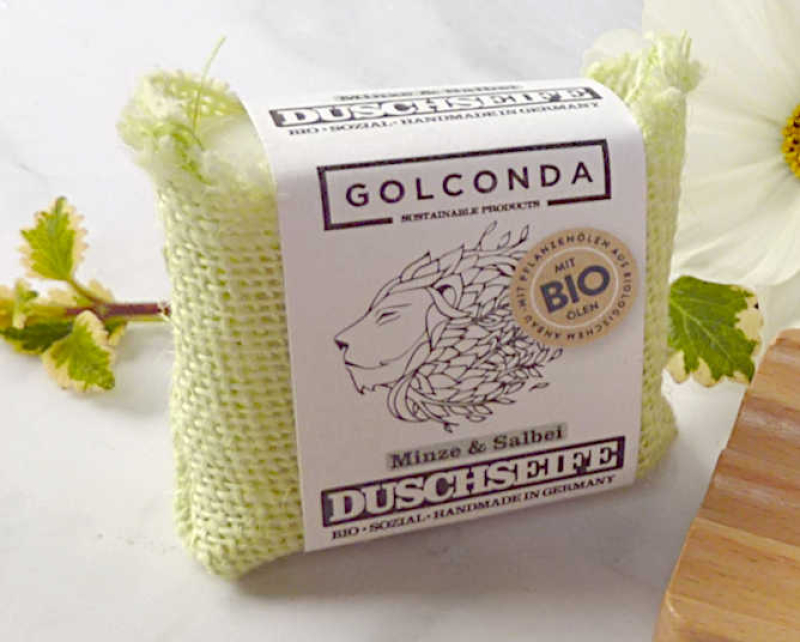 Bio Duschseife Minze Salbei